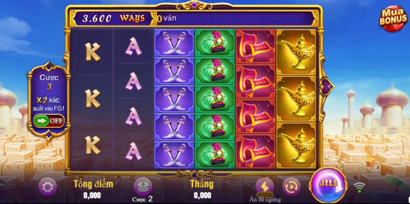 Nổ hũ Aladdin & Cây Đèn Thần