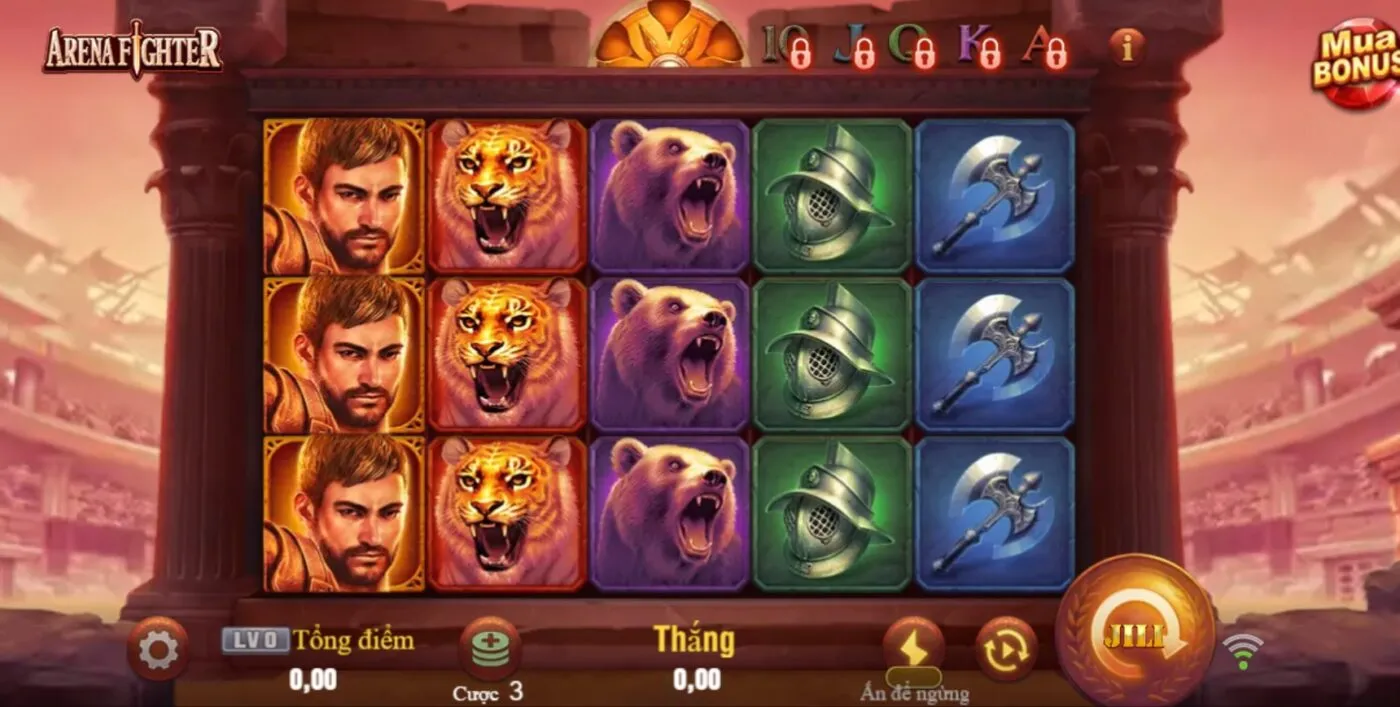 Nổ hũ Chiến binh đấu trường 78win